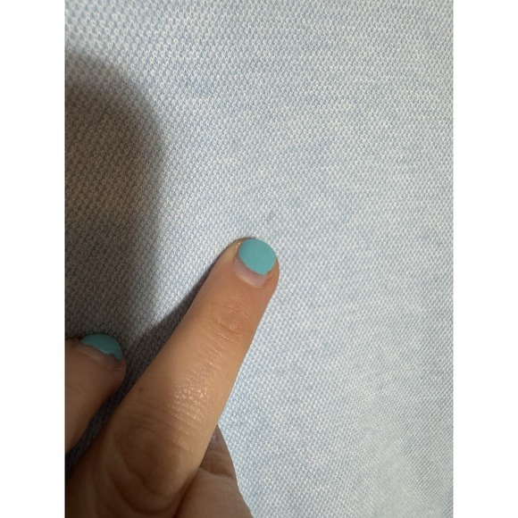 Brooks Brothers Mens L Sky Blue 1/2 Half Zip St Andrews Links Golf Performance - Picture 10 of 10